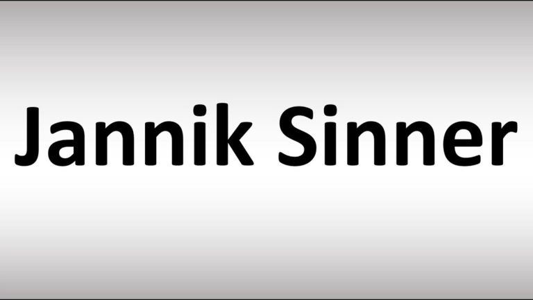 How to Pronounce Jannik Sinner